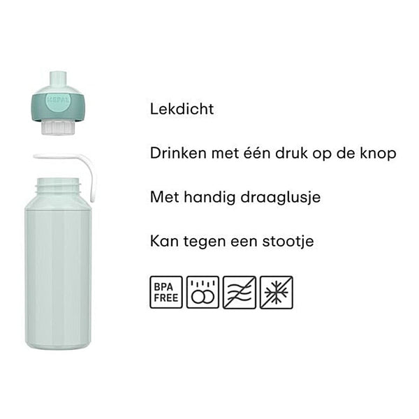 drinkfles pop-up campus 400 ml - fairy wonders