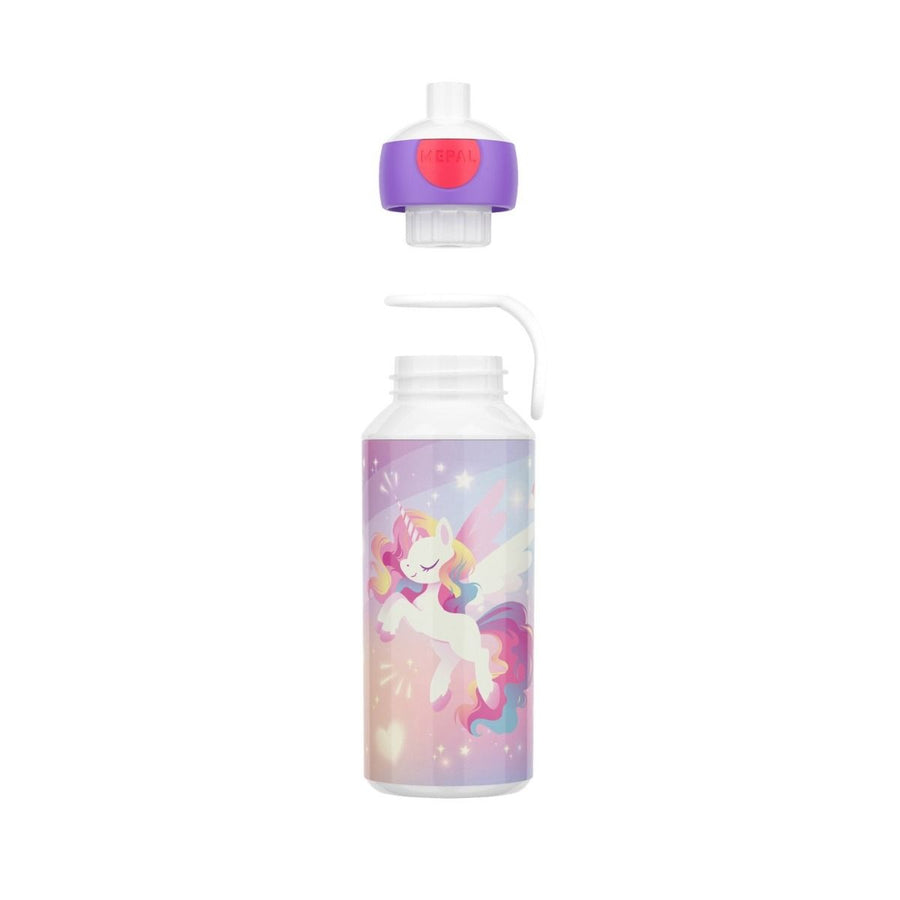 drinkfles pop-up campus 400 ml - unicorn glow