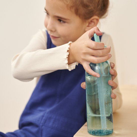 waterfles flip-up campus 500 ml - cool blue