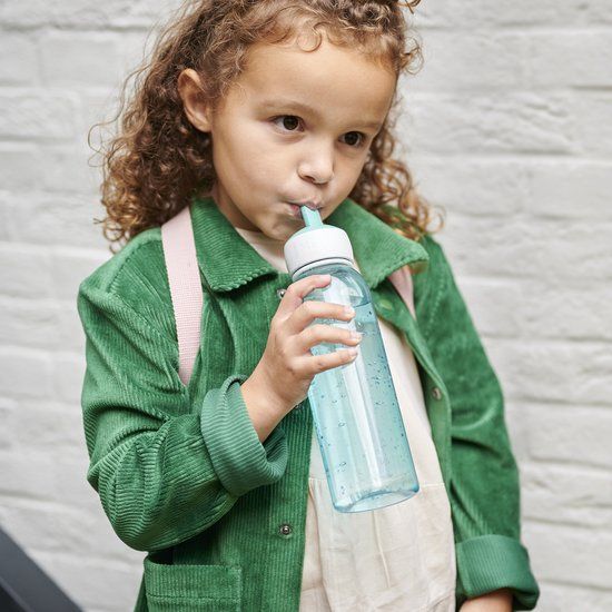 waterfles flip-up campus 500 ml - cool blue