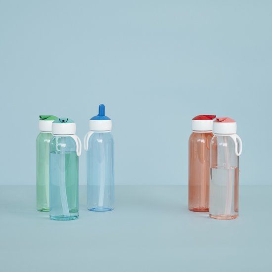 waterfles flip-up campus 500 ml - cool blue