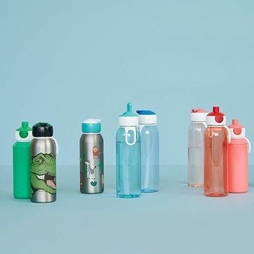 waterfles flip-up campus 500 ml - cool blue