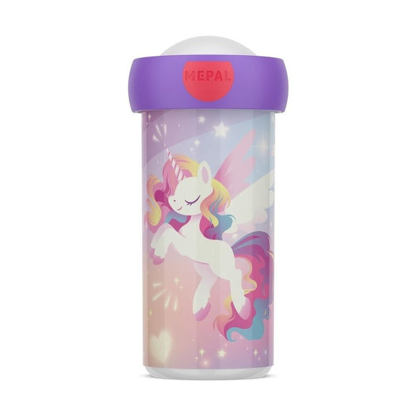 schoolbeker campus 300 ml - unicorn glow