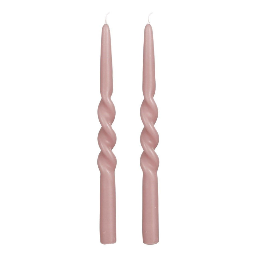 Twist dinerkaars mauve 2 stuks - h29xd2,2cm