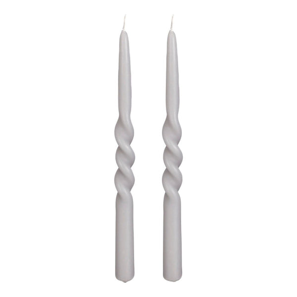 Twist dinerkaars l.grijs 2 stuks - h29xd2,2cm