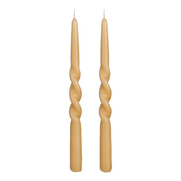 Twist dinerkaars l.bruin 2 stuks - h29xd2,2cm
