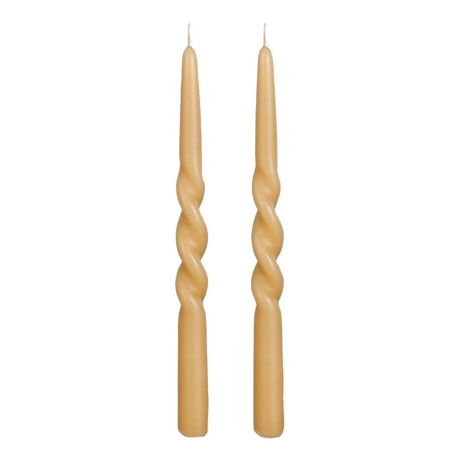 Twist dinerkaars l.bruin 2 stuks - h29xd2,2cm