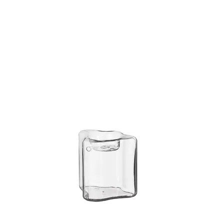 Nina kandelaar glas - l8xb9xh9cm