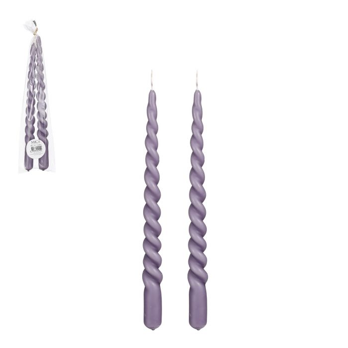 Twist dinerkaars lila 2 stuks - h29xd2,2cm
