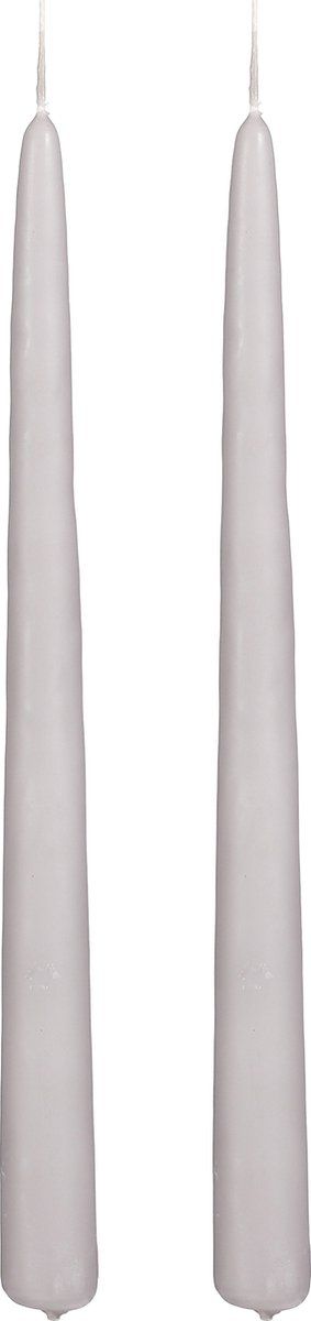Dinerkaars l.grijs 2 stuks - h29xd2,2cm
