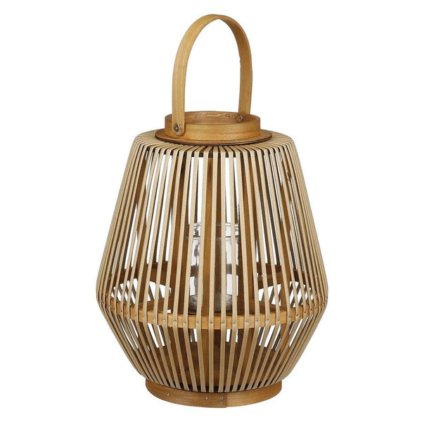 Havard windlicht bruin - h37xd31cm