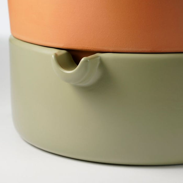 Venna selfwatering planter l.groen - h20,5xd24cm