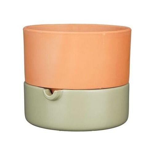 Venna selfwatering planter l.groen - h20,5xd24cm