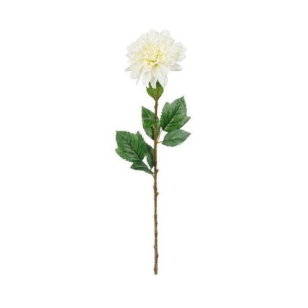 Dahlia wit - l75cm