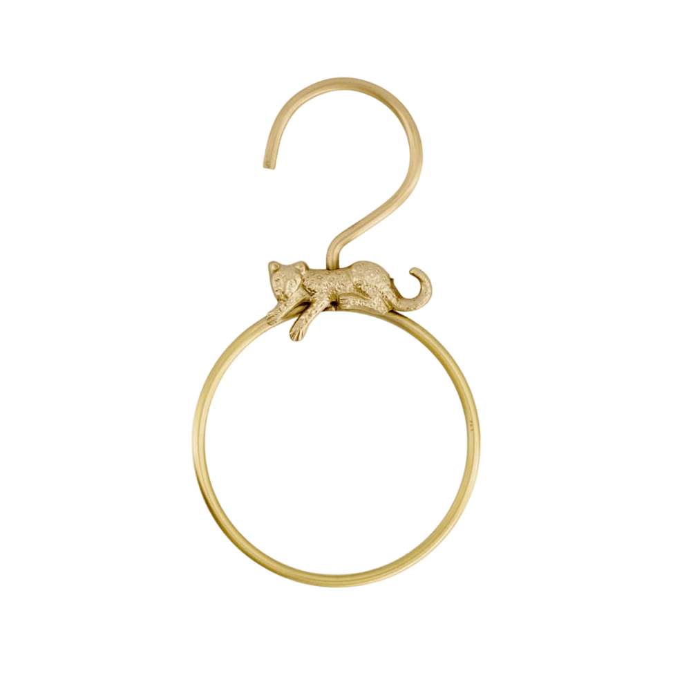 Jenna Leopard round hanger