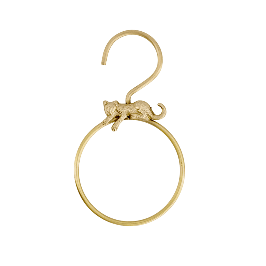 Jenna Leopard round hanger