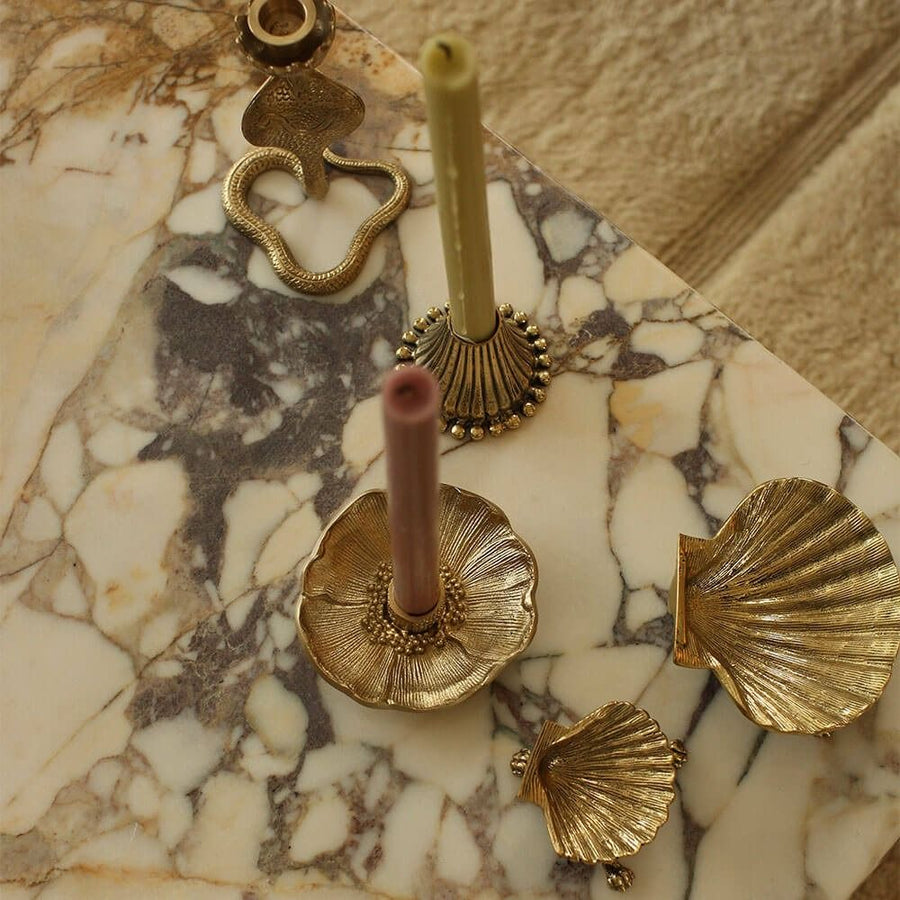 Mia Poppy Candle Holder