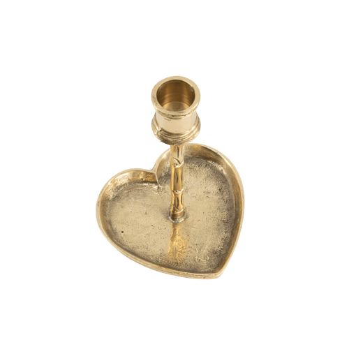 Bodhi Bamboo Heart Candle Holder