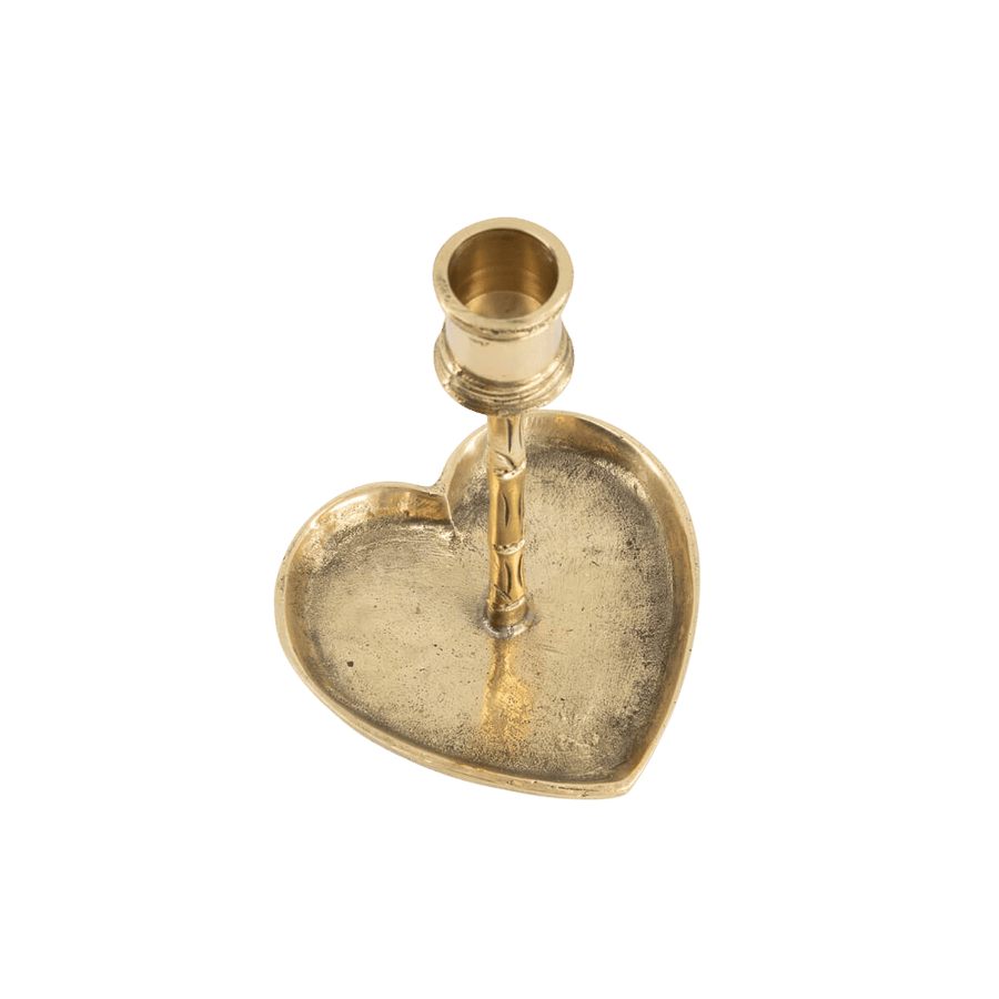 Bodhi Bamboo Heart Candle Holder