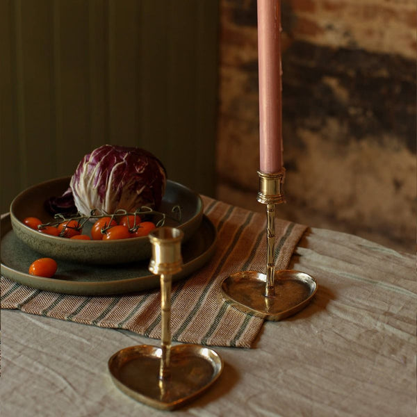 Bodhi Bamboo Heart Candle Holder