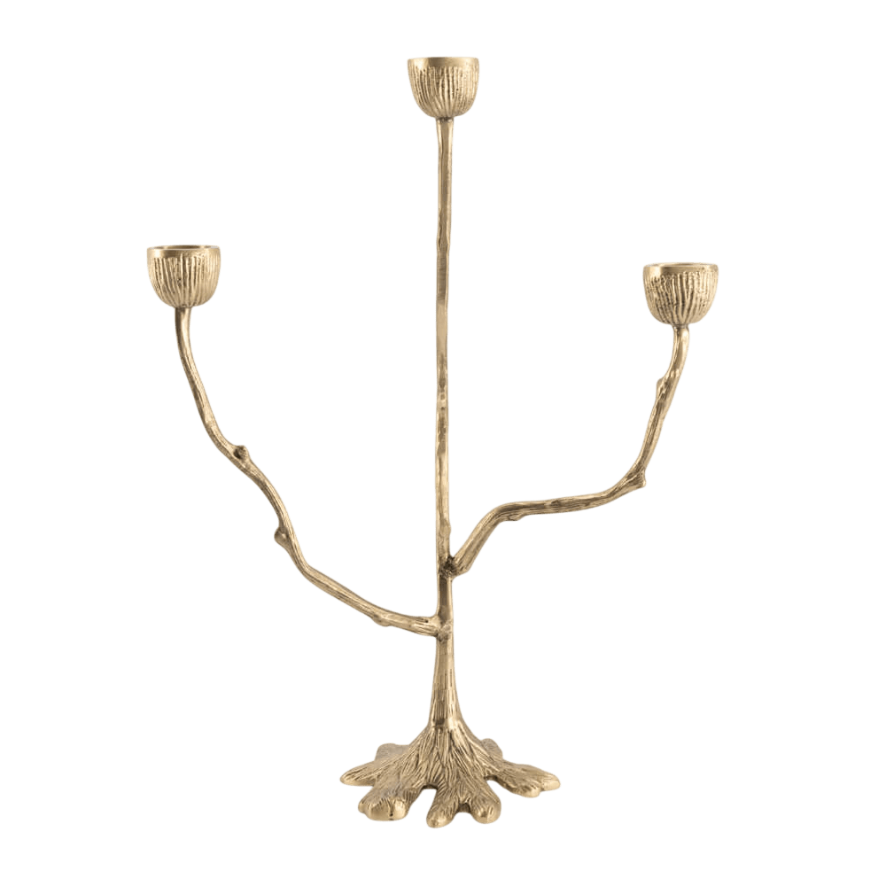 Misty Triple Candle Holder