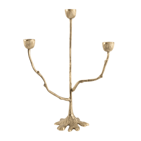 Misty Triple Candle Holder