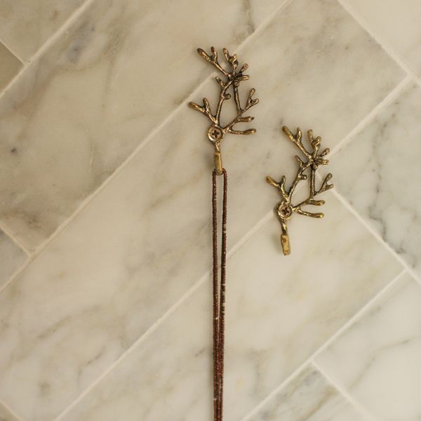 Marie Coral Hook Small Set of 2