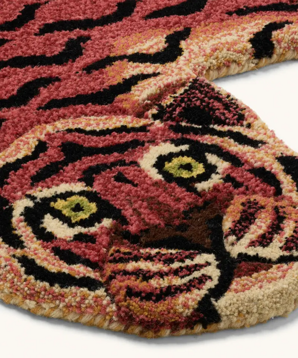 Vloerkleed Tula wijze tijger S