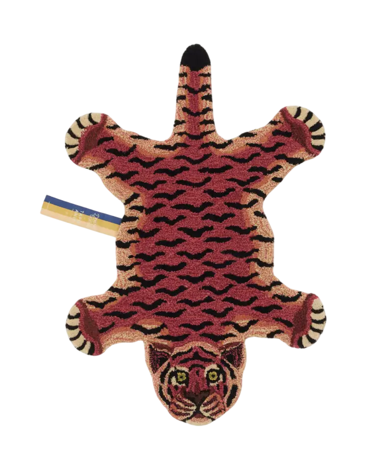 Vloerkleed Tula wijze tijger S