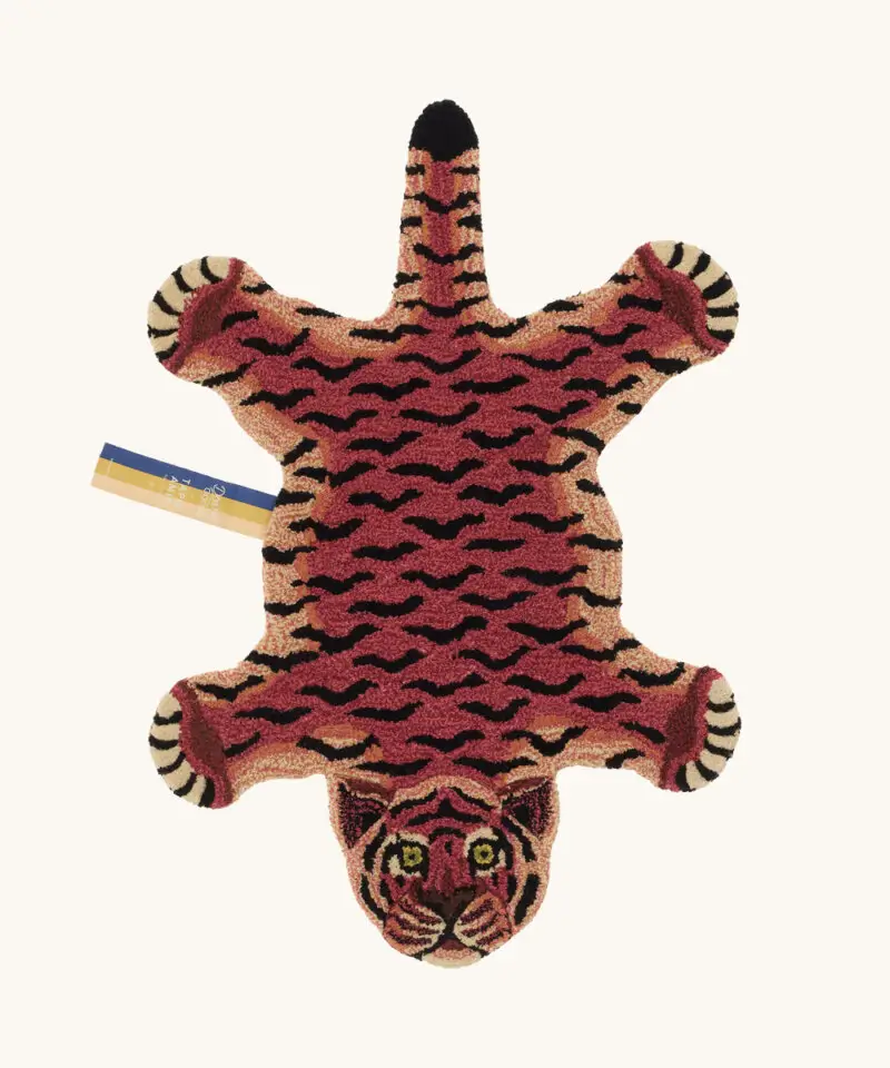 Vloerkleed Tula wijze tijger S