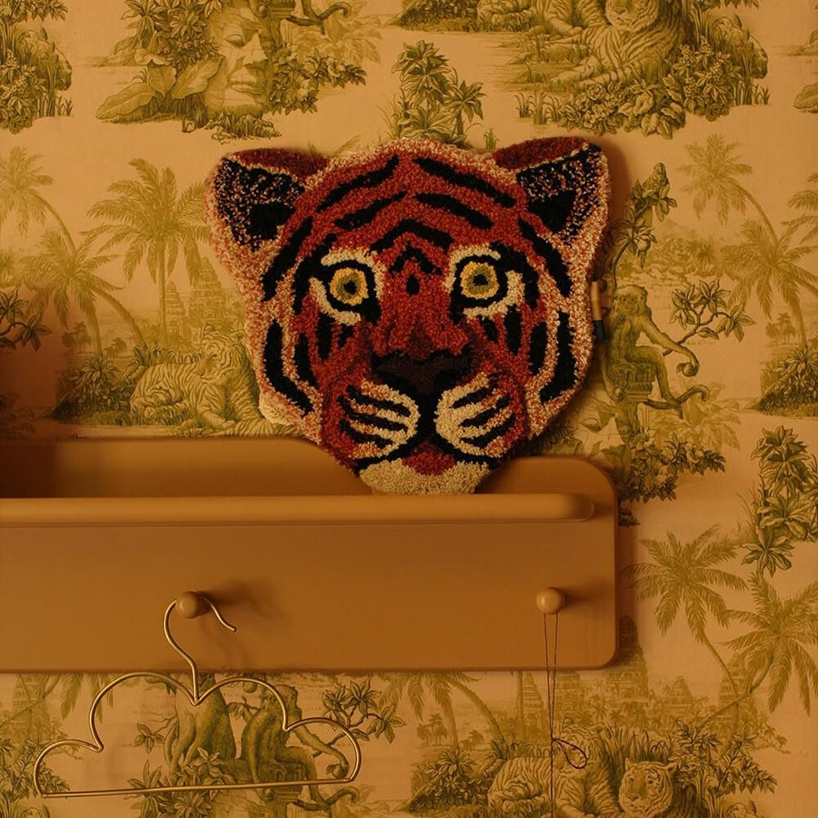 Tula Wise Tiger Head Rug