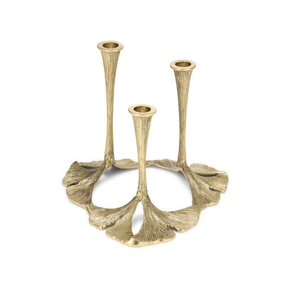 Gaya Ginko Triple Candle Holder