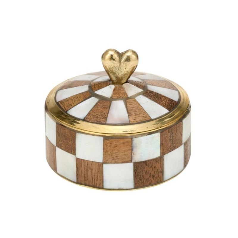 Woody Checkered Circus Box
