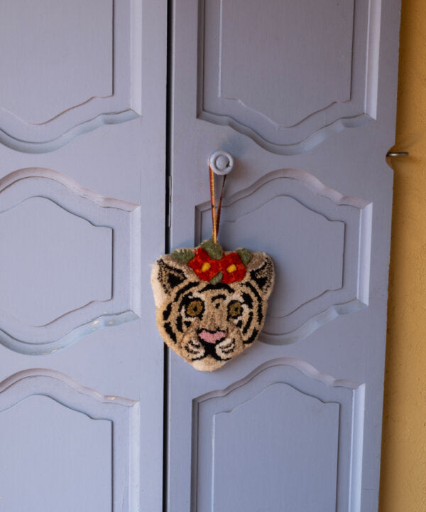 Hanger Floral witte tijger