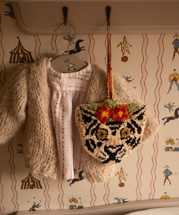 Hanger Floral witte tijger