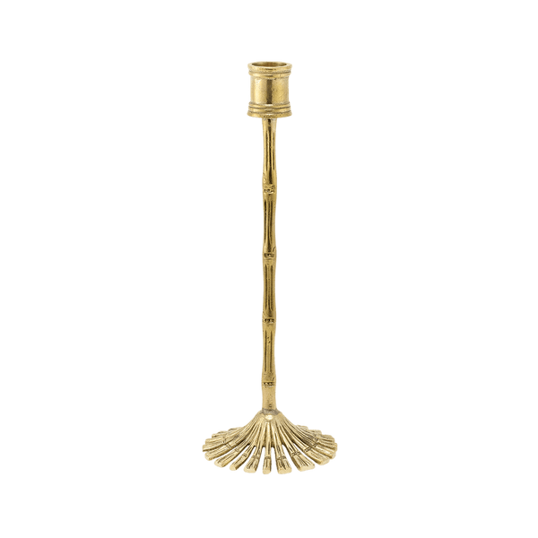 Bamboo Candle Holder Long