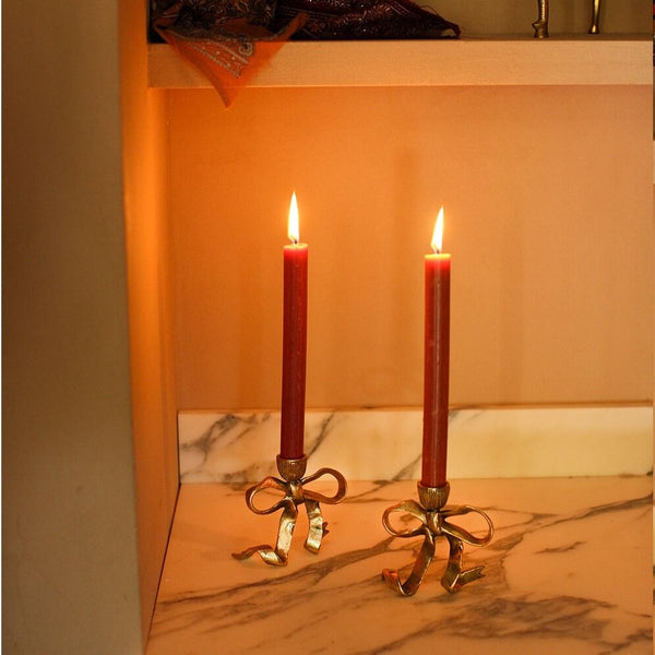 Riley Ribbon Candle Holder