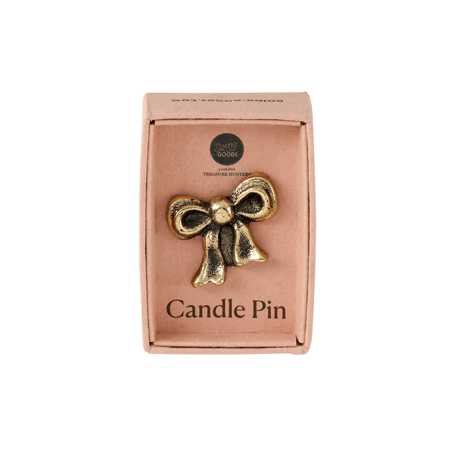 Bowie Bow Candle Pin