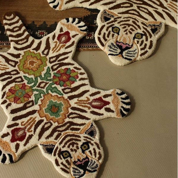 Jill Tiger Rug Small
