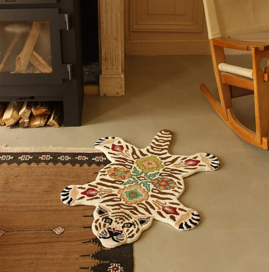 Jill Tiger Rug Small