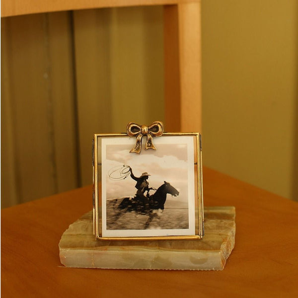 Bowie Bow Polaroid Frame