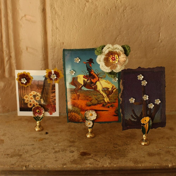 Posy Card Holder Set in Giftbox