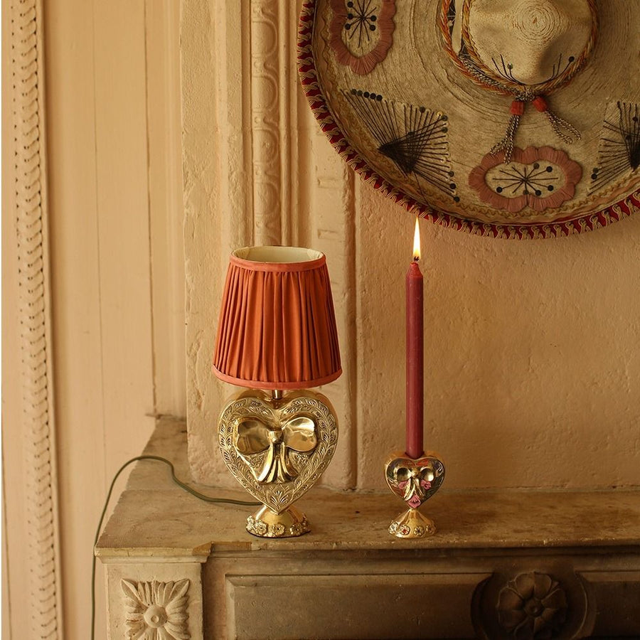 Bubbly Heart Candle Holder
