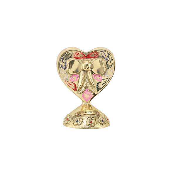 Bubbly Heart Candle Holder