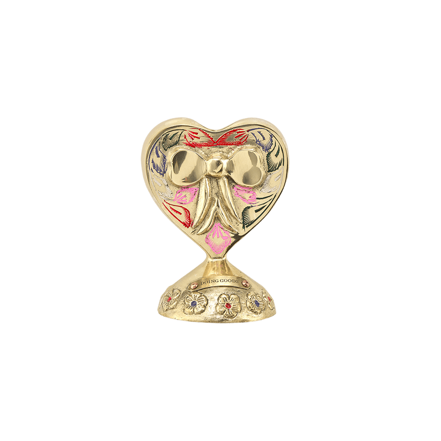 Bubbly Heart Candle Holder