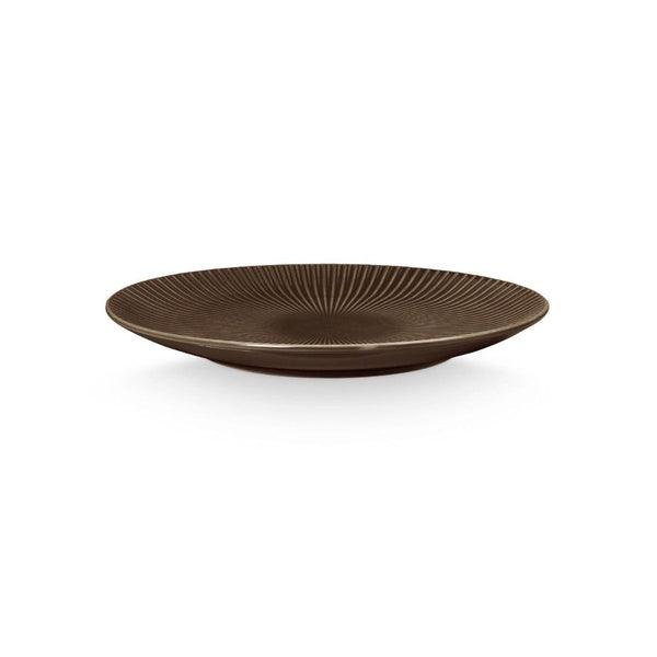 Plate Relievo Warm Brown 30cm