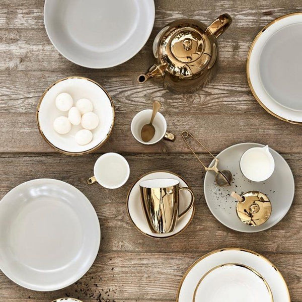 Set/3 Tea Set Small Gold