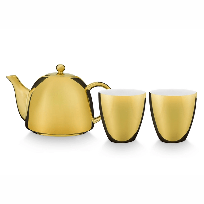 Set/3 Tea Set Small Gold