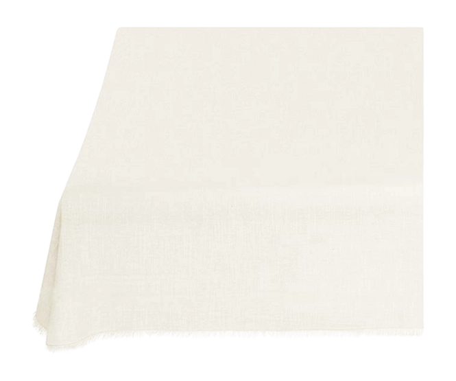 Table Cloth Egg White 150x250cm