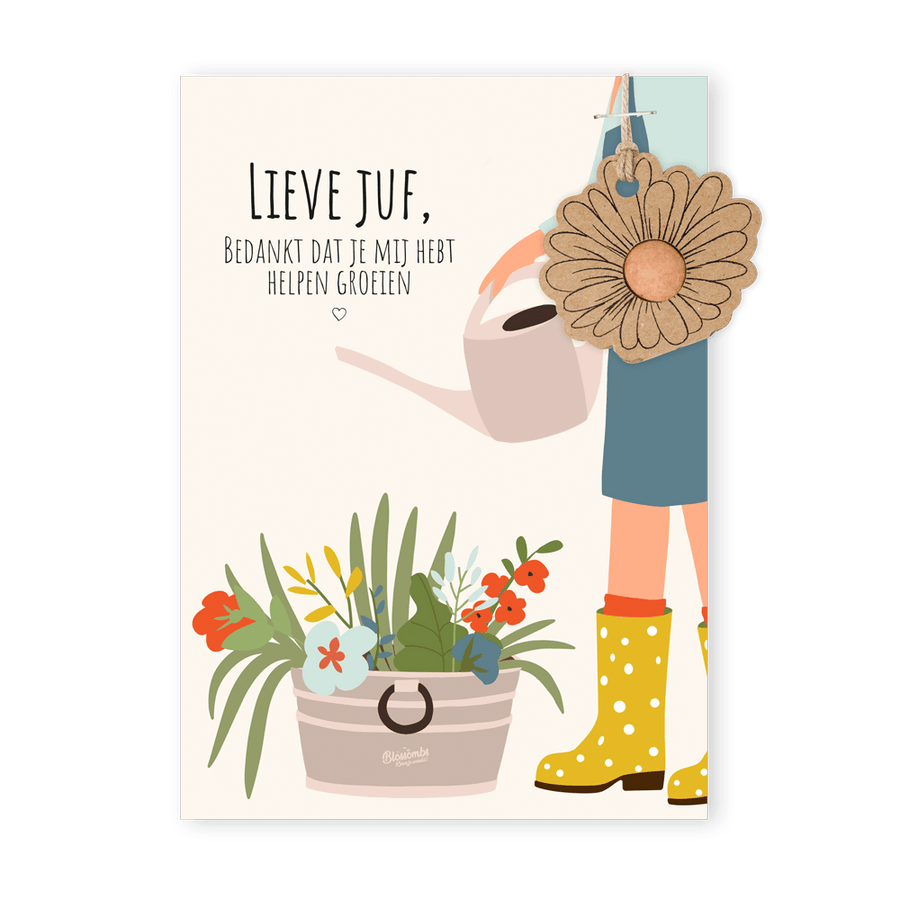 Hanger Flower - Teacher - Watering - NL